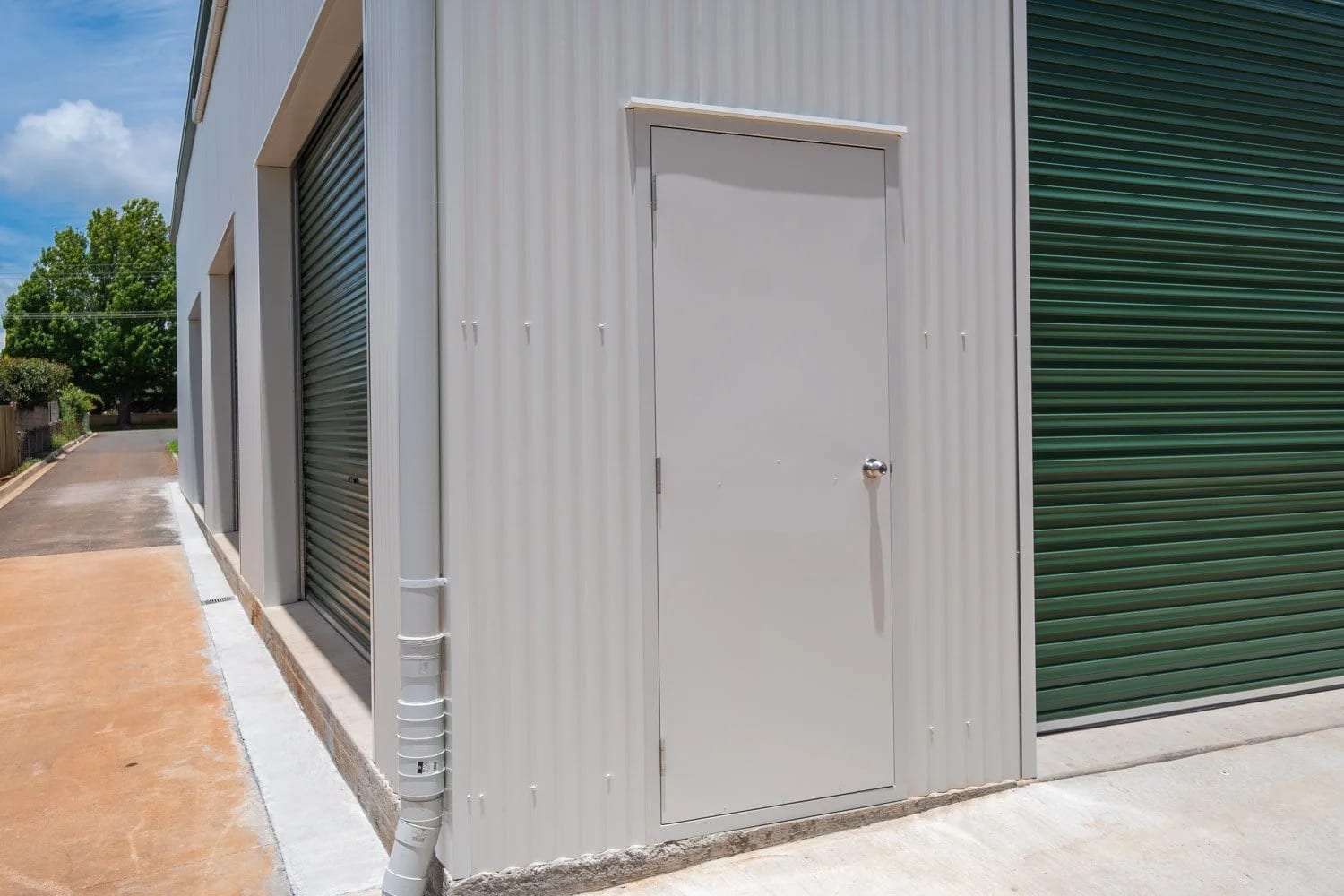Multiple Roller Doors — A School Shed in Toowoomba